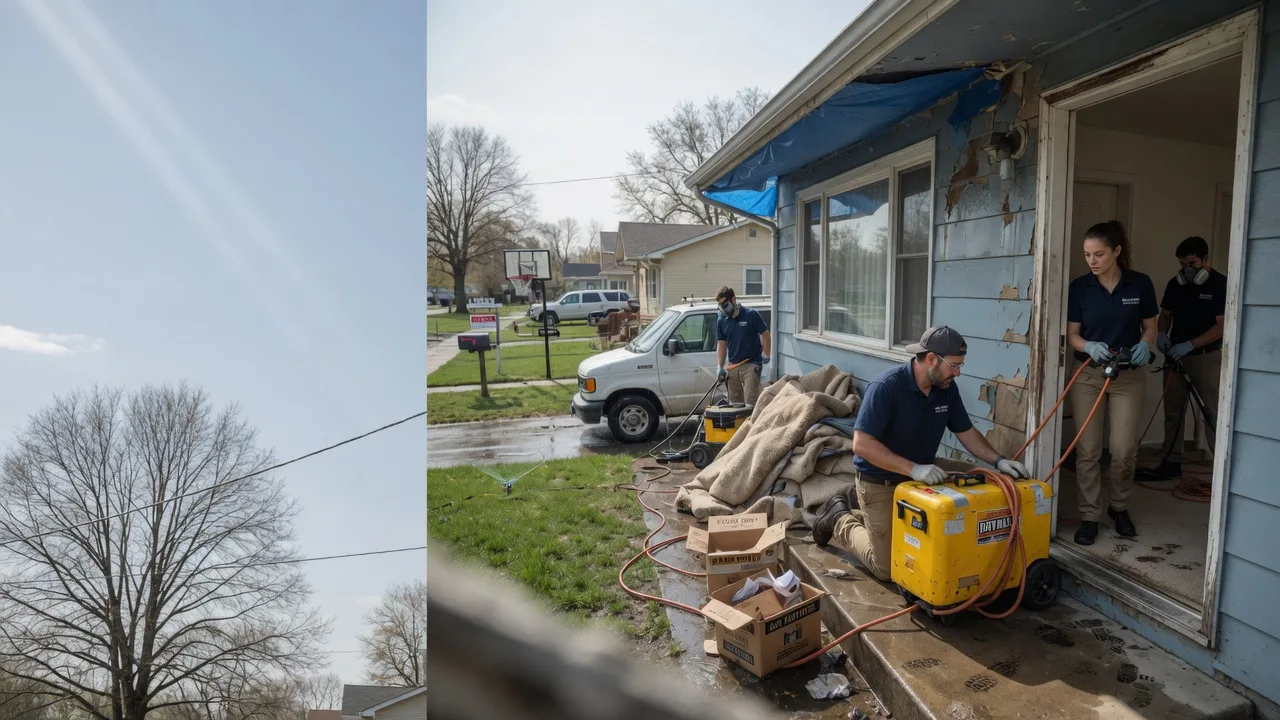 Basement Flood Cleanup in Enders, NE near me